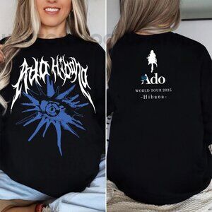 Ado Hibana Tour T-Shirt, 2-Sided Music Concert Tee, Unisex Fan Shirt Gift 92